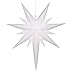Wintergreen Lighting Fold-Flat Bethlehem Star Light – LED Star Christmas Decoration, Battery-Powered with Timer, (26