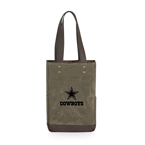 PICNIC TIME Dallas Cowboys 2-Bottle Insulated Wine Cooler Bag