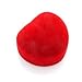 Red Heart Shaped Velvet Ring Jewelry Gift Box