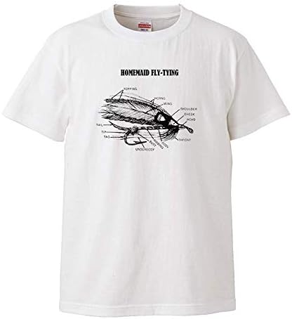 Amazon フライフィッシング Fly Fishing 毛針 バス釣り マス釣り 鱒 トラウト 5 6オンス Tシャツ Wh Kt 01 Tシャツ カットソー 通販