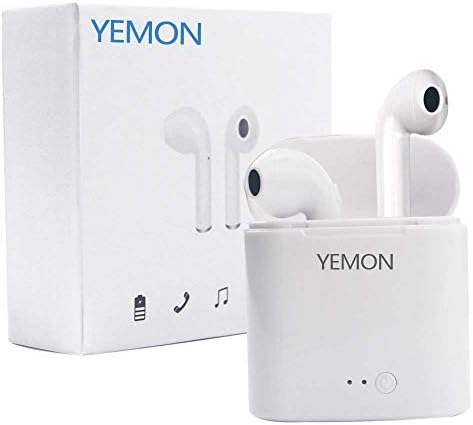 YEMON Wireless Earbuds Wireless Bluetooth Earphones Stereo in-Ear Earbud Version 4.2 Bluetooth Headsets with Charging Case
