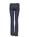 Unique Styles Fold-Over Waistband Stretchy Cotton Blend Yoga Pants