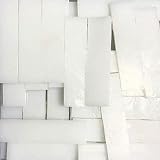 BTMIEY 4cm White Stained Glass Strips 200g DIY Mosaic Crafts Picture Frames view 2