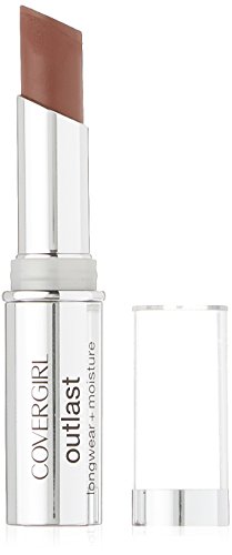 CoverGirl Outlast Longwear Lipstick, Amazing Auburn, 0.13 Ounce