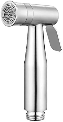 Abedoe Bidet Sprayer Head Only,Dual Modes Stainless Steel Brushed Nickel Cloth Diaper Sprayer Bidet Head