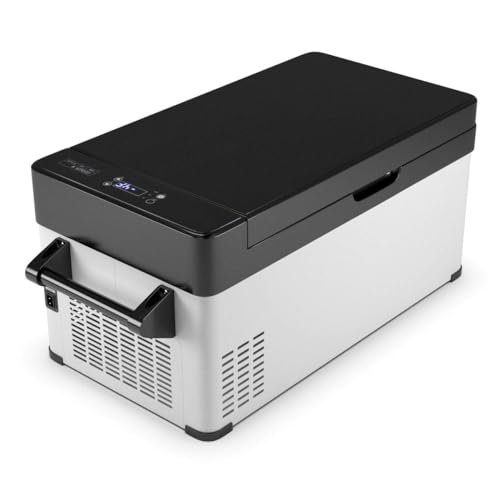 Nightcore 32 Quart (30L) Portable Car Freezer Compact Refrigerator, -13°F to 50°F, Adjustable Temperature Display, DC 12/24V, Electric Fridge Cooler for Car and Home Travel, RV, Truck, Boat, Outdoor Camping