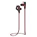 (Upgraded Version) Bluetooth Earphones, J&L-100 Wireless Bluetooth 4.1 Headphones Stereo Sport Earbuds for Running, Gym, Jogging, Hiking (Balanced Audio, CVC 6.0 Noise-isolating, Built-in Mic)-Red