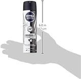 Nivea Men Invisible Black White Power Deodorant Spray Antiperspirant 2x150ml view 3
