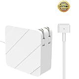 Mac Book Air Charger, Replacement 45W MagSafe 2 Power Adapter Magnetic T-Tip Ac Charger for MacBook Air 11-inch and 13-inch (45W)