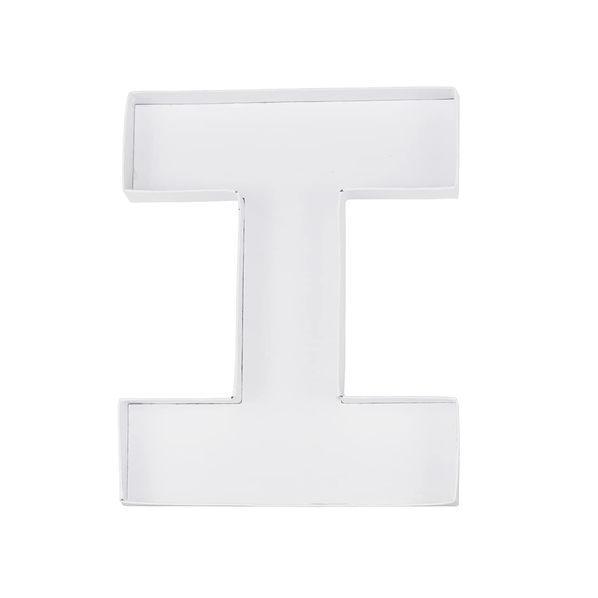 20.8cm Paper Mache Fillable Cardboard Letter Shaped Box Candy Sweet Container Birthday Treat (I)