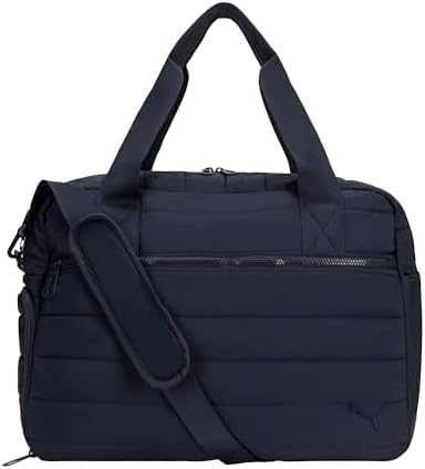 Amazon.com | Reebok Malden Travel Bag, One Size, Black/White, One