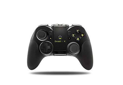 DroidBOX Play Pro Gamepad - Bluetooth 3.0, Rechargeable Li-Ion battery for Android and PC. Play games and emulators with dual sticks, D-Pad and 12 buttons