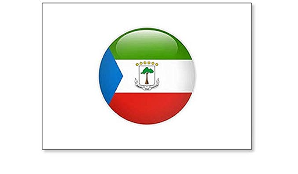Imán para nevera con diseño de la bandera de Guinea ...