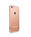 Rose Gold Mirror iPhone 7 Case for Women, Miniko(TM) Clear Mirror With Metal Bumper Back Shell Hard Case Cover for Apple iPhone 7-Rose Gold