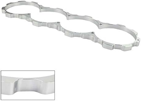 SHIMOTOO Aluminum ENGINE BLOCK GUARD BLOCKGUARDFor Honda Acura SOHC D16Y D16Z D15 D16 Civic D-Series With Sticker