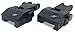 Tacticon Armament Flip Up Iron Sights For Rifle Includes Front Sight Adjustment Tool | Rapid Transition Backup Front And Rear Iron Sight BUIS Set Picatinny Rail And Weaver Rail