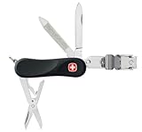 Wenger 16832 Swiss Army Nail Clipper, SoftTouch