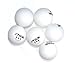 STIGA 3-Star Table Tennis Balls, 6-Pack ,White