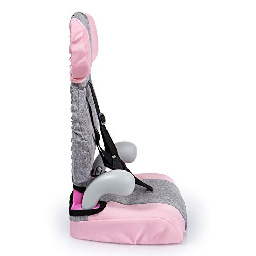 Bayer Design 67533AA Deluxe Puppen-Autositz, Puppensitz, Puppenzubehör, mit Gurt, 46cm – Bild 4