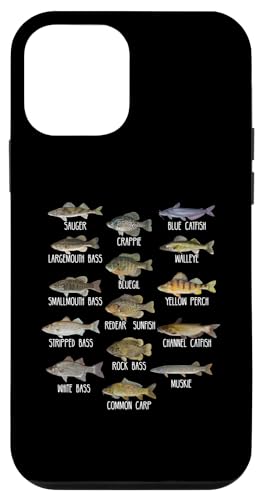 Types Of Freshwater Fish Species Biology Fishing Case for iPhone 12 mini