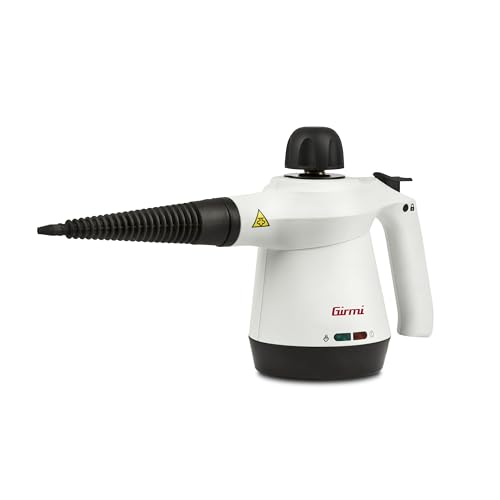 Girmi AP31 Dampfreiniger, 1100 W, 350 cc, leistungsstarker Dampfstrahl mit Schnellheizung, WeiĂź