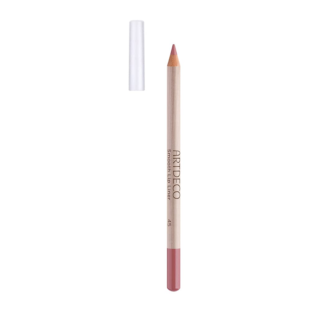 Smooth Lip Liner, Sustainable Contour Pen, Long Lasting, No. 45, Velvet Nude