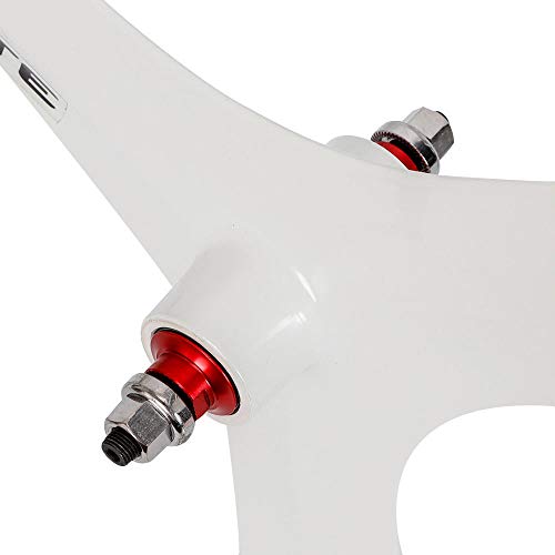 ONEPACK Fixed Gear 700c Rim White Single Speed Fixie Bicycle Wheel - Front - Thumbnail 6