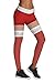 Pink Queen Women's Chic Ugly Santa Christmas Leggings Funny Costume Tights
