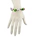 LUX ACCESSORIES SilverTone Christmas X-Mas Holiday Jingle Bells Bracelet Set (2pc)