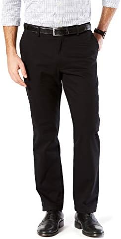 DOCKERSMen's Straight Fit Signature Lux Cotton Stretch Khaki Pant