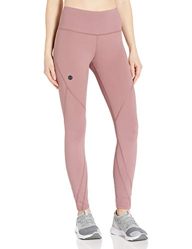 pink and black under armour leggings