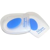 Silipos Wonder Spur Heel Cup, Medium, Silicone Gel Heel Cushions &amp; Cups, Plantar Fasciitis, Pressure Relief, Shock Absorption, Daily Foot Comfort, and Shoe Support