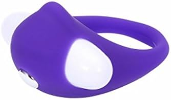 GY64R C-o-c-k R-i-n-g Vibrating Delay Toys Adult Funny Toys for Men Couple - Purple