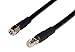 MPD Digital SMA Female Jack to SMA Male Handheld Ham Radio Antenna Extension Coaxial Cable, 2-Feet primary