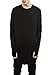 LILBETTER Mens Hipster Hip Hop Ninja Swag Top Tee T-Shirt (Black,Large)