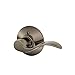 SCHLAGE Lock Company F170ACC620RH Acc 620 SCHLAGE F170 Rh SCHLAGE Decorative Dummy Door Lever, 2.72 in Projection X 4-1/8 in L, Long, Antique Pewter