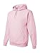 Jerzees Adult 8 oz. NuBlend® Fleece Pullover Hood M CLASSIC PINK