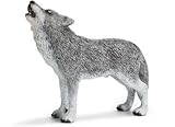 Schleich Howling Wolf Toy Figure