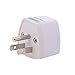 Bettal Universal Travel Adapter AU UK EU To US AC Power Plug Outlet Adaptor Converter White
