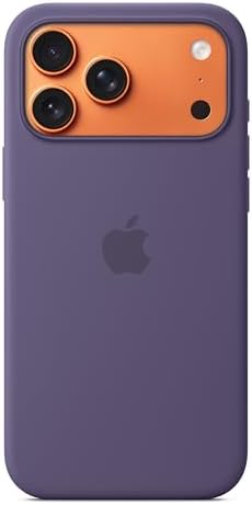 Capa de silicone com MagSafe para iPhone 17 Pro MAX - Névoa Roxa