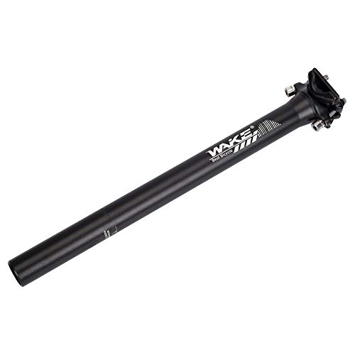 Litetop SeatPost 27.2 350mm Bike Seat Post Suitable for Most Bicycle Mountain Bike Road Bike MTB MTN BMX (Aluminum Alloy, Black)