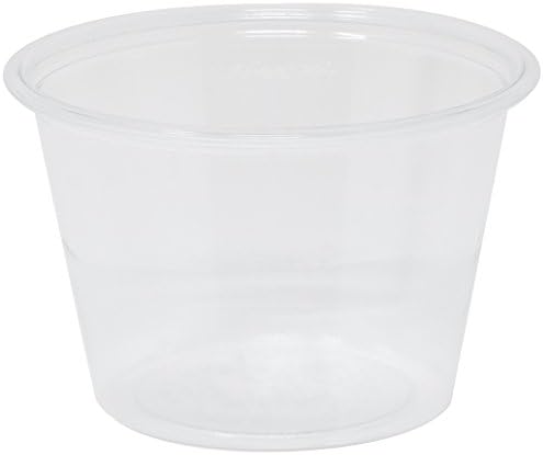Simply Deliver 2.5 oz Soufflé Portion Cup, Clear PET, 2500-Count