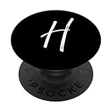 Letter H Calligraphy Gift Cute Handwritten Script