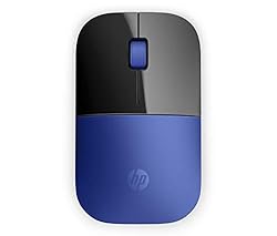 HP Z3700 Blue Wireless Mouse RF Optical 1200DPI Black