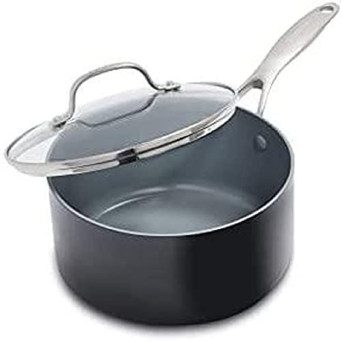 GreenPan Valencia Pro Hard Anodized Healthy Ceramic Nonstick 2QT