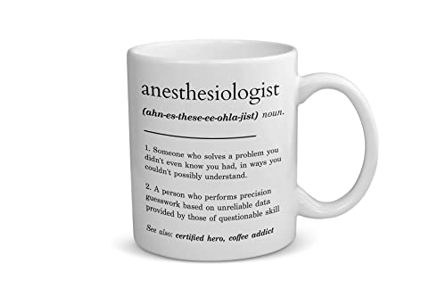 Anesthesiologist Definition Coffee Mug, Best