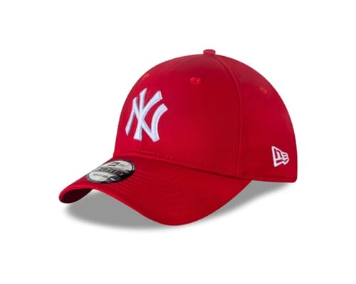 New Era 9forty Strapback Cap MLB New York Yankees #2508, One-size-fitts-all, Weiss/Rot / New-York-Yankees