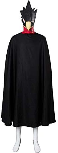 NoveltyBoy Boku No Hero My Hero Academia Tokoyami Fumikage Cloak Cape Cosplay Costume Crow Face Mask