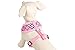 PUPTECK Soft Mesh Dog Harness and Leash Set Pet Puppy Cat Comfort Padded Vest No Pull Harnesses, Pink, M