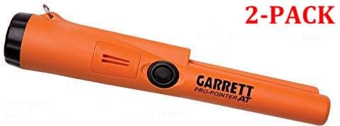 Garrett 1140900 Pro-Pointer at Waterproof Pinpointing Metal Detector, Orange (Orange, 2-Pack)